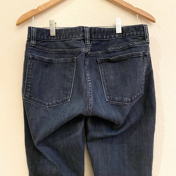 J. Crew Toothpick Skinny Ankle Dark Wash Jeans Womens Size 30 Blue Stretch - Picture 9 of 10